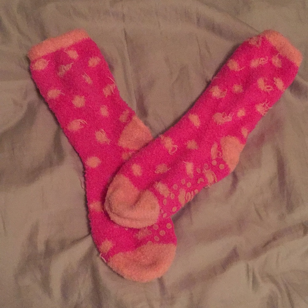 fluffy socks